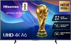 Hisense A6S 50" 4K Ultra HD LED Smart TV (2026) - 50A6S
