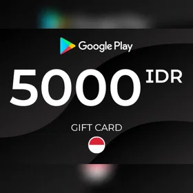 Google Play Gavekort 5000 IDR