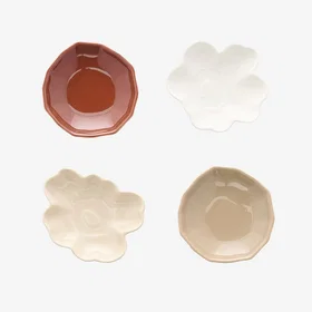 Marimekko Unikko & Kivet Lautanen 4-pack