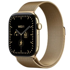 Apple Series 12 46mm Titanium Milanese Loop