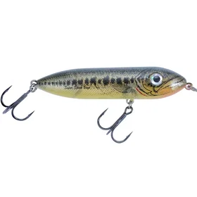 Heddon Super Spook Boyo Såret Shad Brun 7.5cm 9.5g