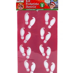 Elves Behavin' Badley 600310 Elf Footprint Stencil