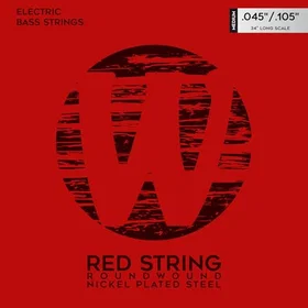 Warwick Red Strings Bas 45-105
