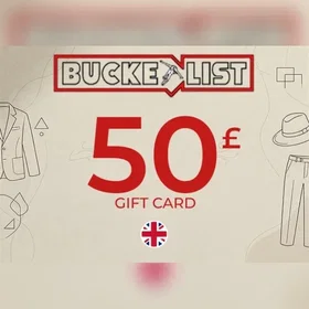BucketlistGift Bucketlist Gavekort 50 GBP