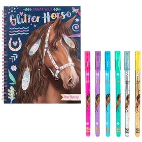 Miss Melody 412931 Glitter Horse Book