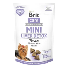 Brit Care LIVER DETOX Hund Mini Godbiter Lever Detox 50g
