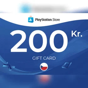 Sony PlayStation Carte Cadeau 200 CZK