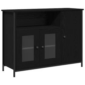 vidaXL 869093 Sideboard 3-dørs oppbevaring 100x35x75cm