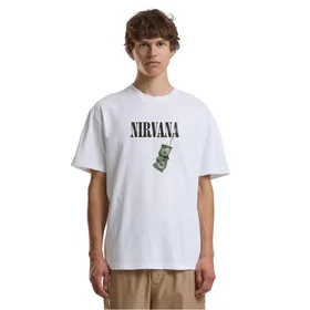 MERCHCODE Nirvana Nevermind Dollar Kortärmad T-shirt (Herr)