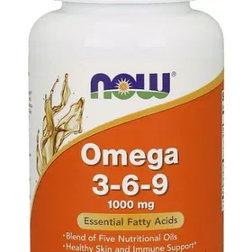 Now Foods Omega 3-6-9 1000mg 250 Capsules