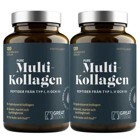 Great Essentials Multi Kollagenpeptider 120 Kapslar