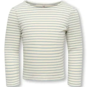 Kmgmaude Life Stripe Long Sleeve T-shirt (Jr)