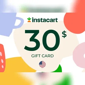 Instacart Gavekort 30 USD
