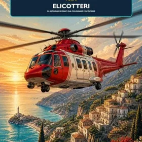 La Collezione Definitiva di Libri da Colorare sull'Aviazione Vol. 3 Elicotteri Färgläggningsbok
