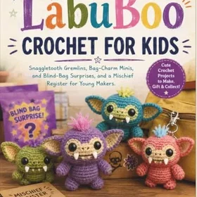 LabuBoo Snaggletooth Gremlins Bag-Charm Minis Och Mischief Register Hantverkssats 09798184069951