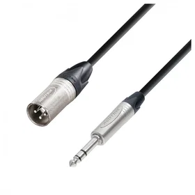Neutrik XLR to TRS 1/4" Jack Cable 10m K5BMV1000
