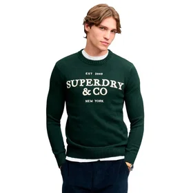 Superdry Applique Graphic Jumper Sweater (Herr)