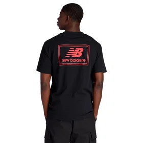 New Balance Woven Label Short Sleeve T-shirt (Herr)