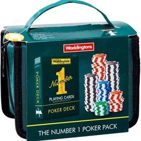 Waddingtons of London Poker Set 160pcs In Travel Pack