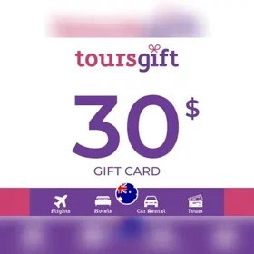 ToursGift Gift Card 30 AUD