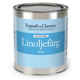 Engwall o. Claesson Linoljefärg Inomhus Matt S3000-N 5L