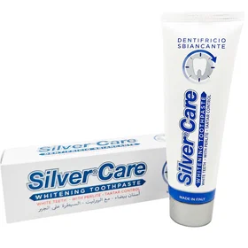 SilverCare Blekande Perlit och Kalciumkarbonat Tandkräm 75ml