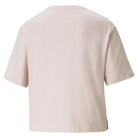 Puma Power Cropped Short Sleeve T-shirt (Dam)