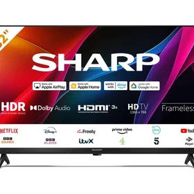 Sharp 32" HD Ready LED TV HDR Smart TV - 1T-C32HD2725KB