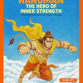 Hanuman : The Hero of Inner Strength Färgläggningsbok för elever i klass 4–7