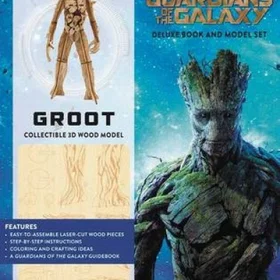 Incredibuilds Groot Collectible 3D Wood Model (ZAVVIBOOKCAT228)