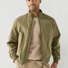 Weekday Relaxed Cotton Bomber Jacket (Men's)