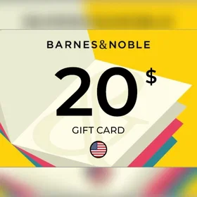 Barnes & Noble Presentkort 20 USD