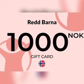 Redd Barna Donation Gift Card 1000 NOK