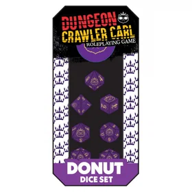 Renegade Game Studio Dungeon Crawler Carl RPG Princess Donut Dice Set
