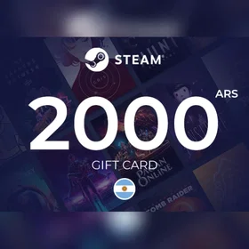 Steam Wallet Carte Cadeau 2000 ARS