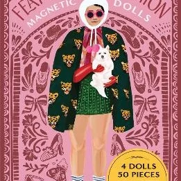 Chronicle Books Fearless Fashion Magnetiska Uppklädnadsdockor