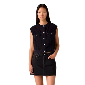 Levi's Collarless Shrunken 90s Vest (Dam)