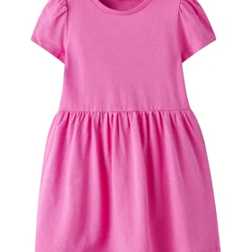 name it Nmfvivia Ss Ribbed Stripe Kort Klänning