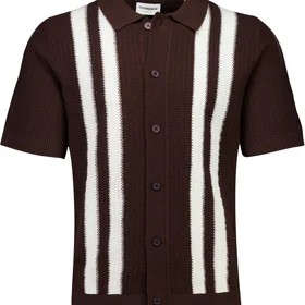 Lindbergh Strikket Polo Shirt (Menn)