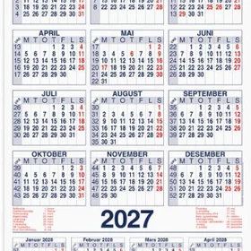 Grieg Kalender 2027 59x80cm