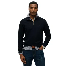 Superdry Classic Essential Halvzip Sweatshirt (Menn)