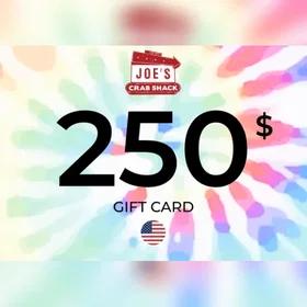 Joe’s Crab Shack Gavekort 250 USD