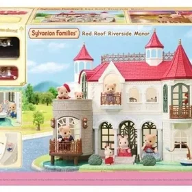 Sylvanian Families Röd Tak Flodstrandsherrgård