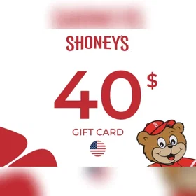 Shoney's Gavekort 40 USD