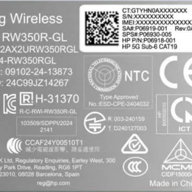 HP Rolling Wireless RW350R-GL