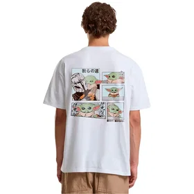 MERCHCODE Star Wars Mandalorian Anime Kortärmad T-shirt (Herr)