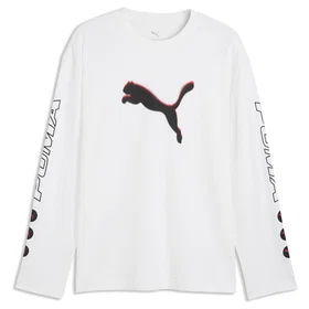 Puma Sport Street Relaxed Graphic Långärmad T-shirt (Herr)