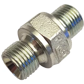 Gelins KGK Nippel Stål 1/8"X1/8" U