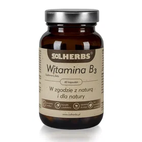 Solherbs Vitamin B3 60 Kapslar
