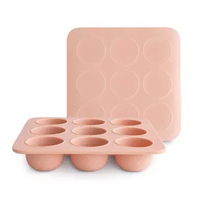 Mushie Baby Food Frysebakke Set 6-pack 18.4x18.4cm 101494